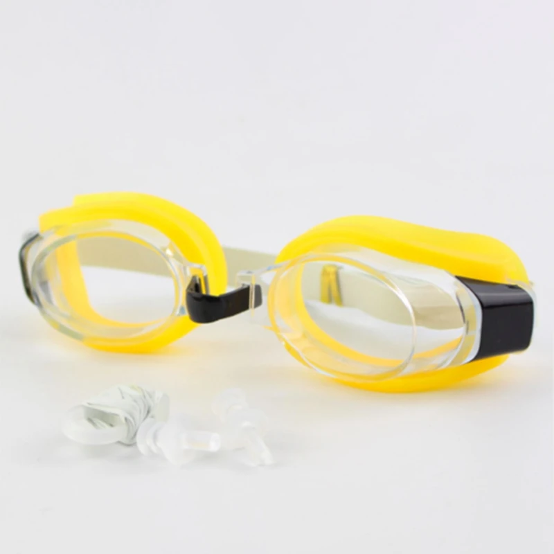 Silicone Belts Swimming Glasses Diving Surfing Goggles Anti-Fog UV Protection Eyewear Professional Swim Glasses Clear Lens 4