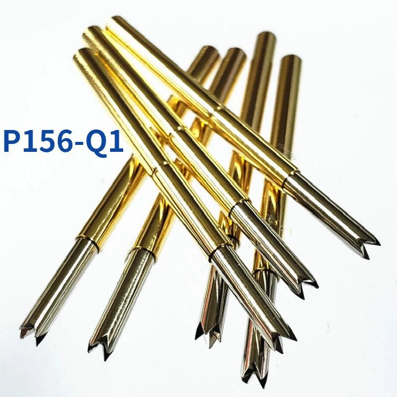 

100 Pcs/pack P156-Q1 Four-jaw Plum Blossom Spring Test Probe Needle Tube Outer Diameter 2.36mm Length 34mm PCB Pogo Pin