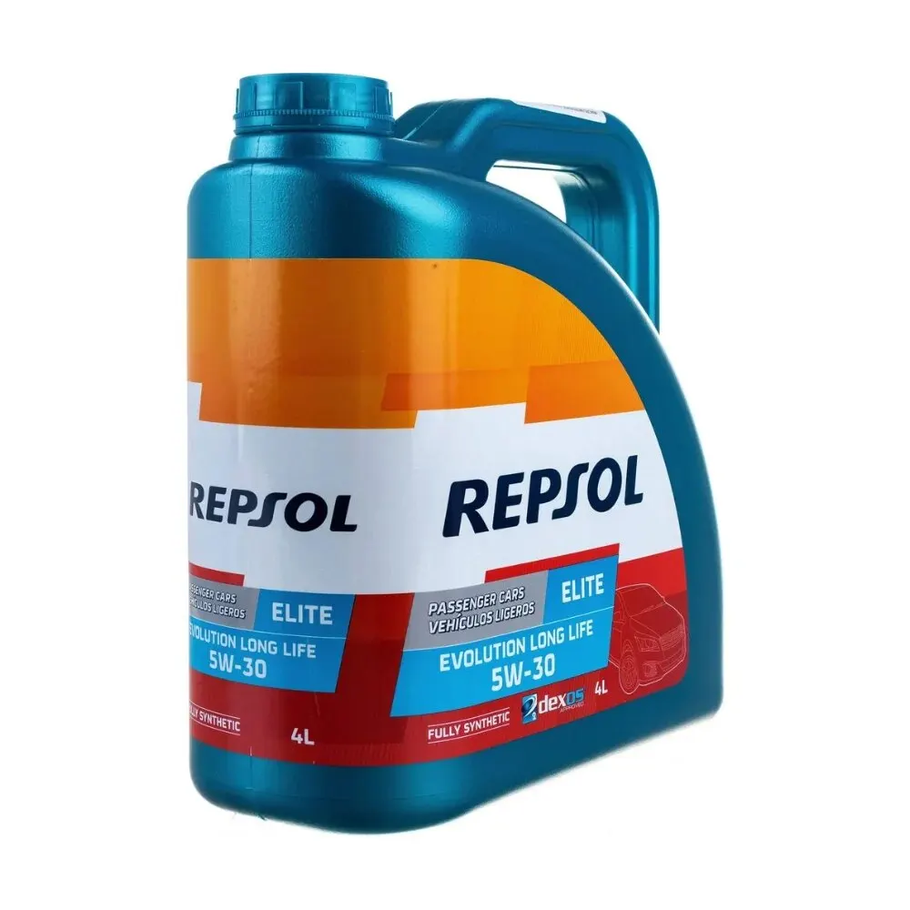 Motor de aceite sintético Repsol elite evolution, larga vida, 5W30, 4L  Repsol. RP. 5w30. VW 502,00/505,00/505,01 dexos2 - AliExpress