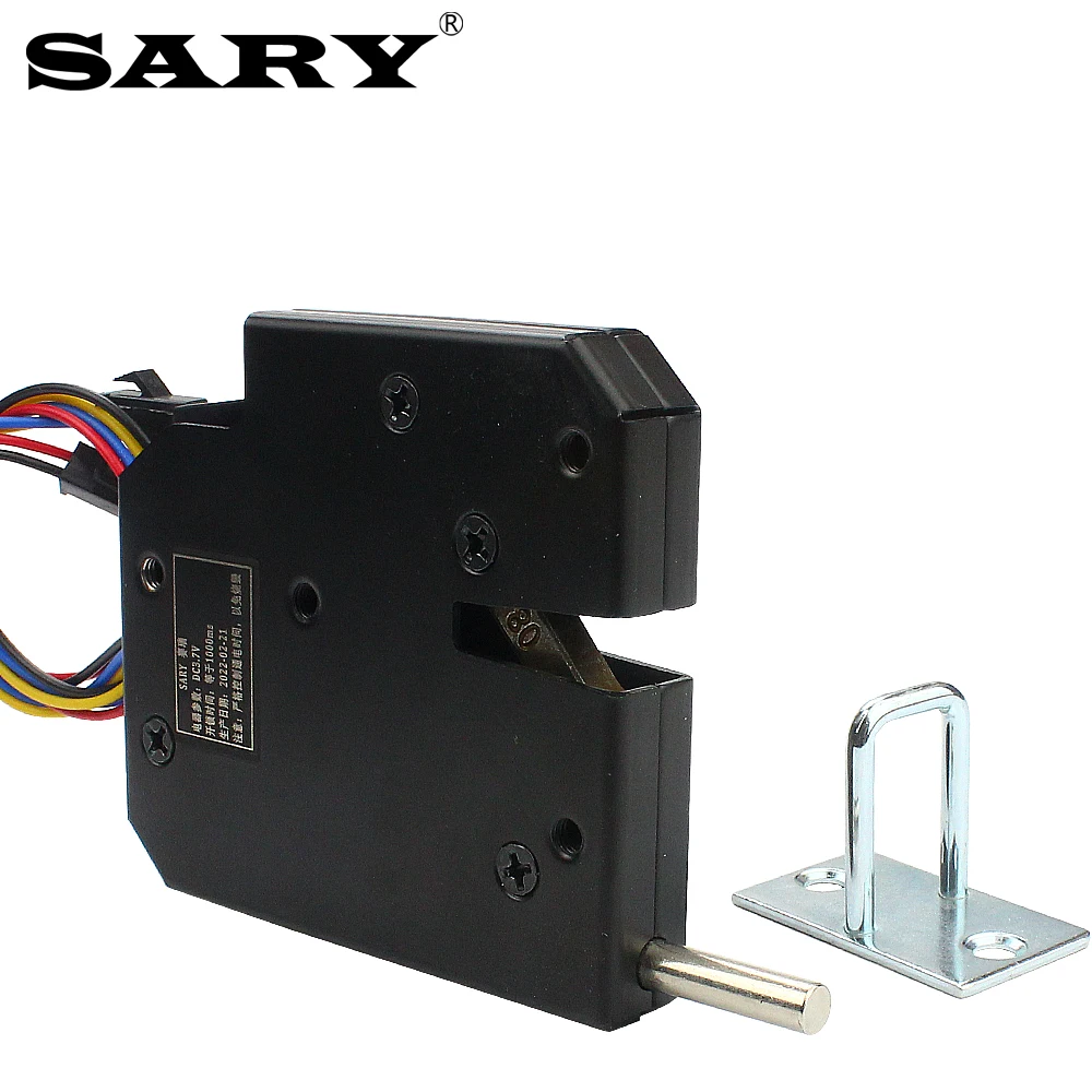 DC5v12v24v large elastic waterproof door lock small electric control