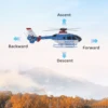 RC EAR C123 RC Helicopter Ec135  Dual Brushless Motor 2.4G 6CH 6-Axis Gyro Optical Flow Localization Altitude Hold Remote RTF 5
