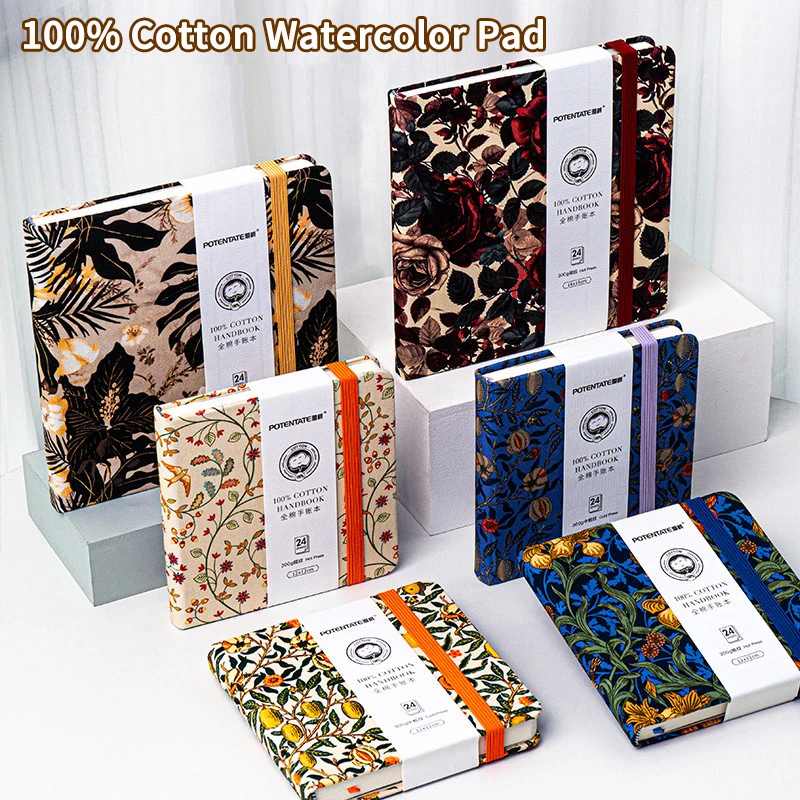 100% Cotton Watercolor Journal Sketchbook 1