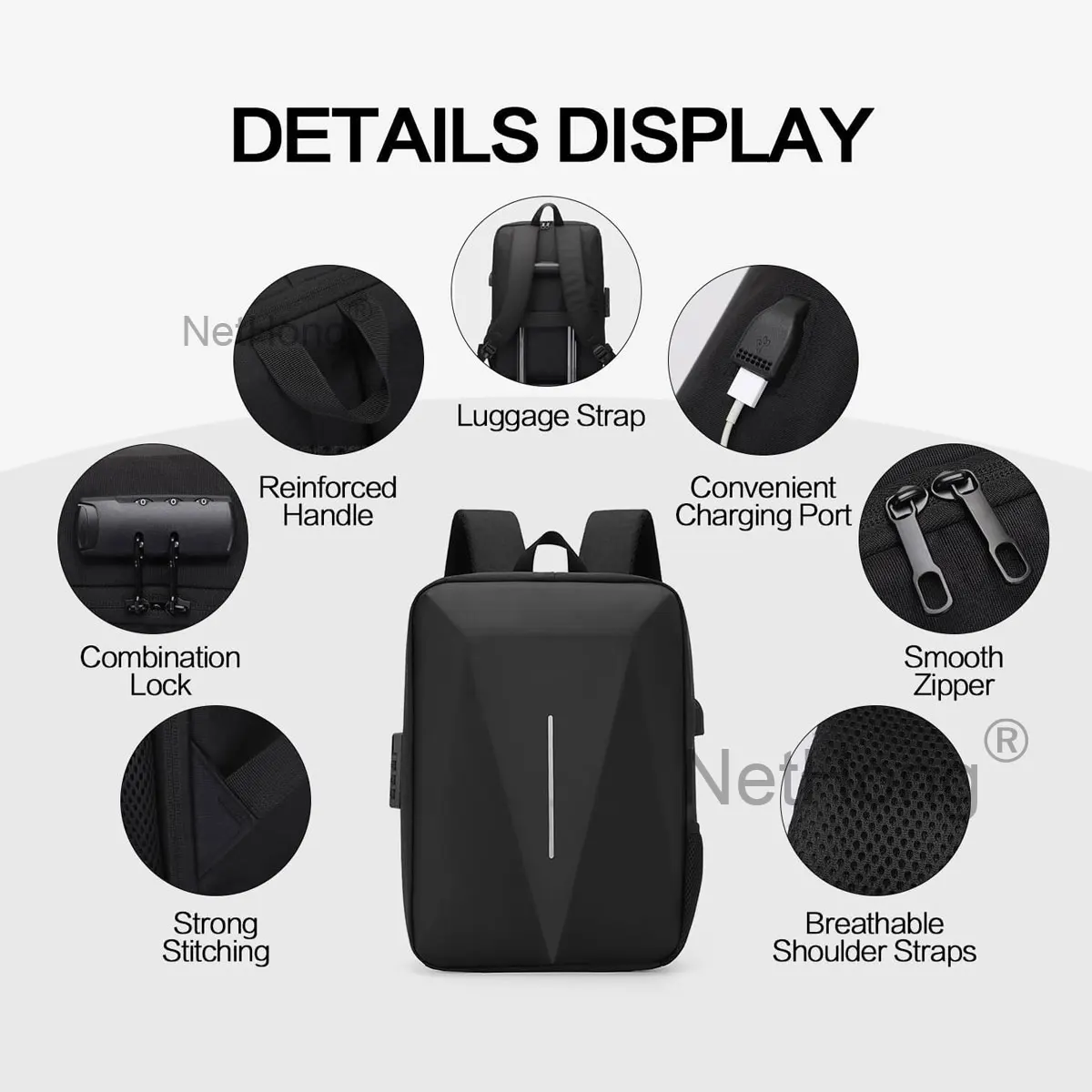 Hot Sale Of The Season New Fashion High Capacity Backpack for College And High School Students Commuter British Business Style D