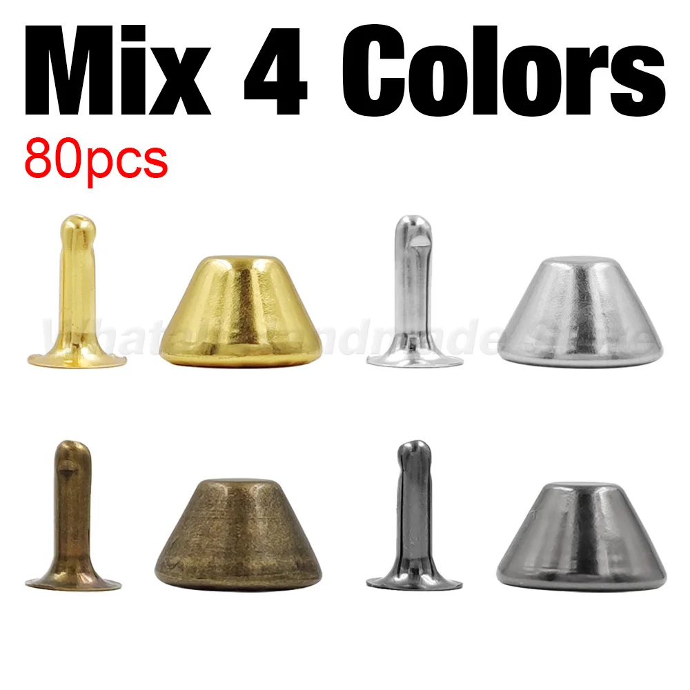 80pcs Mix 4 Colors