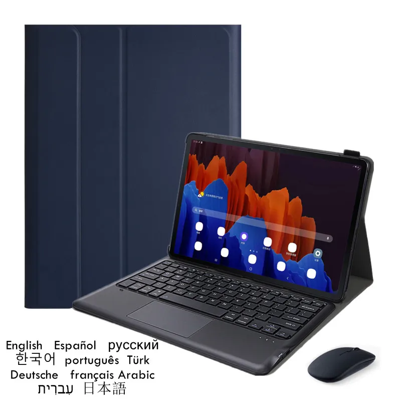 Teclado para Lenovo Tab 3ª Geração Capa Touchpad Teclado Espanhol e Português M10 Gen Tb328fu Tb328xu 10.1 Case