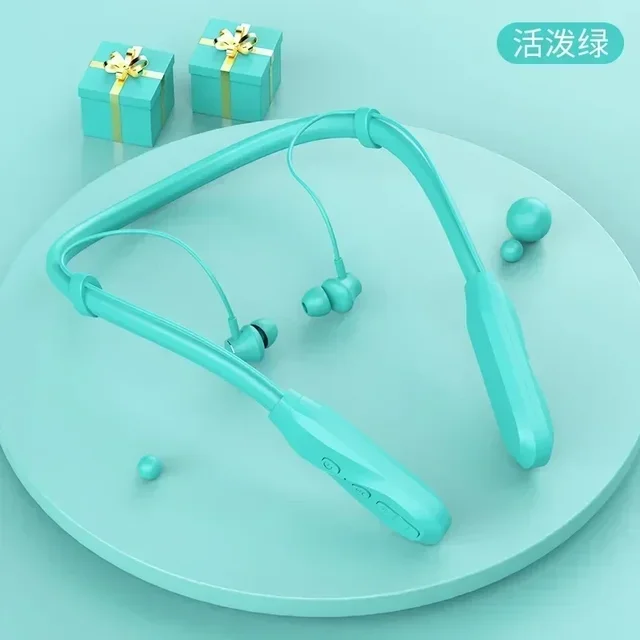 Sports Bluetooth Earphones Universal Dual Earbuds Wireless I35 Earphones - Bluetooth-compatible Neckband Headphones 4