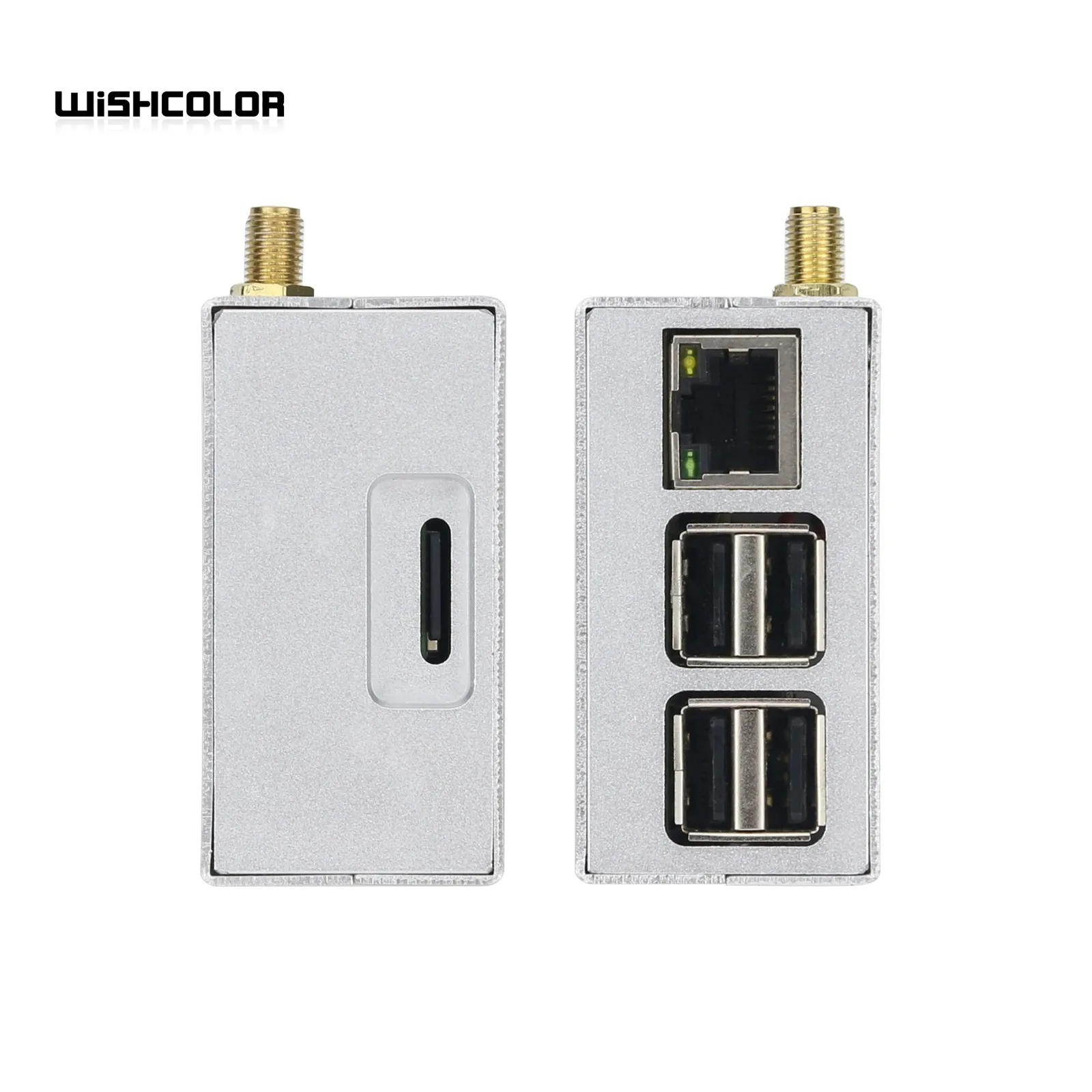 Duplex MMDVM Hotspot w/ Aluminum Alloy Shell Color Display Screen Supporting For C4FM/DMR/DSTAR P25 With Raspberry Pie 1B+