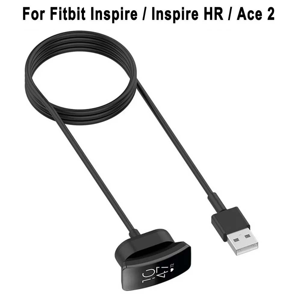 고속 충전 케이블 Fitbit Inspire 2 3 Ace 2 3 스마트 워치 USB 충전기 코드 Fitbit Inspire