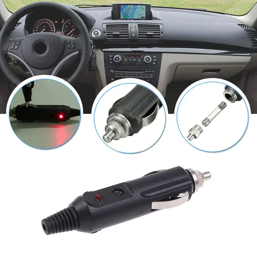 

Car Interior Socket Converter Cigarette Lighter Plug Plastic and Metal Car Accessories 12V/24V 10A Car Auto Accessories