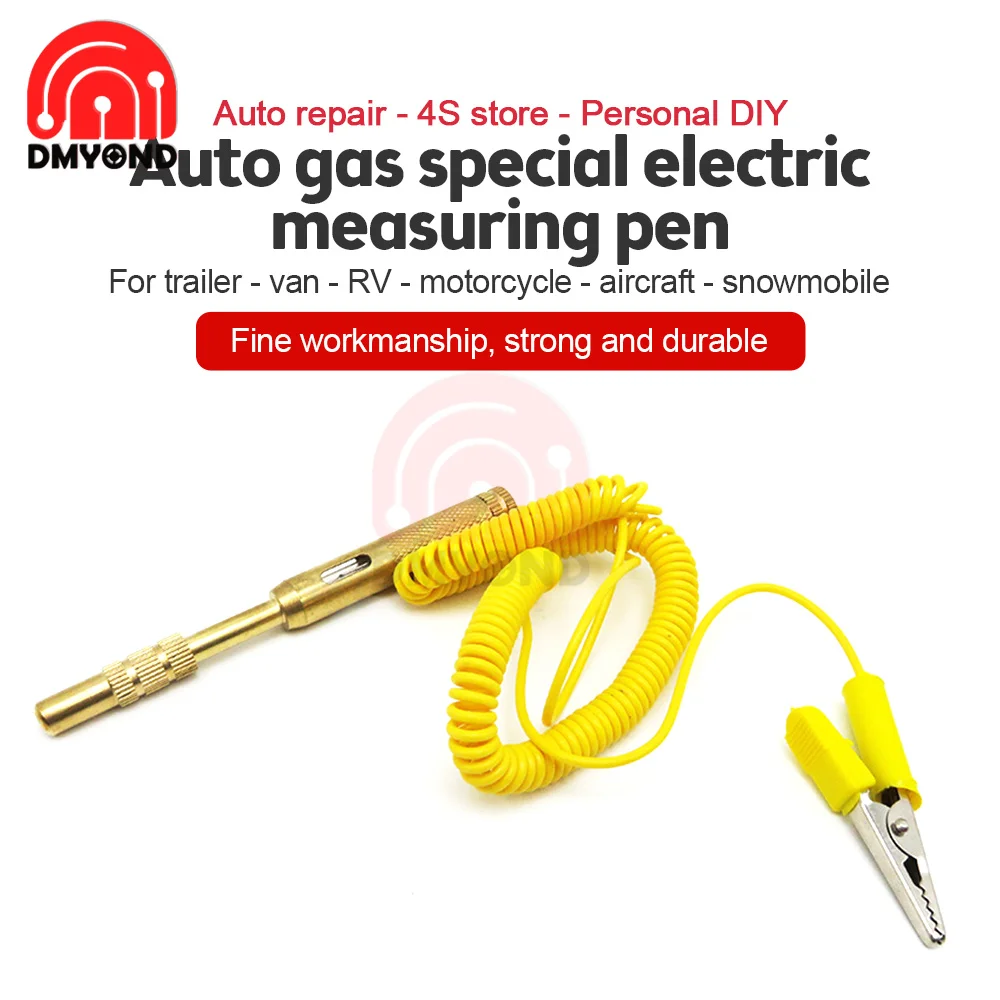 Dc 6V 12V 24V Rame Auto Car Light Circuit Tester Lampada Test Di Tensione Penna Rilevatore Sonda Sistema Di Illuminazione Test Ispezione Dell'Elettric
