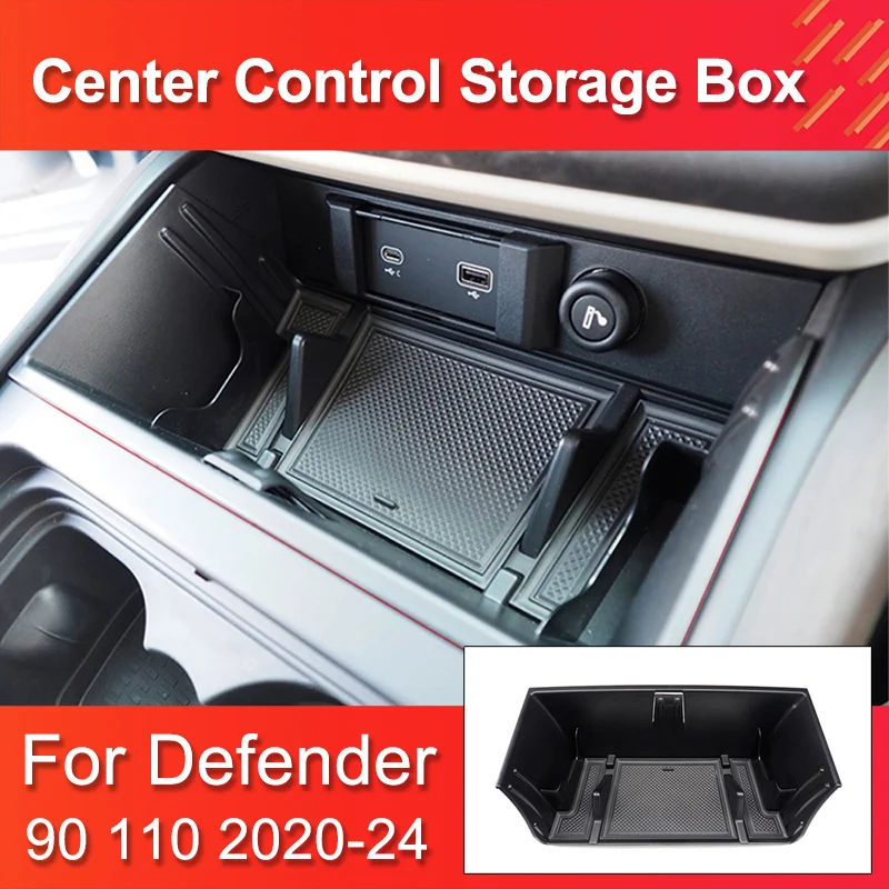 

Interior Parts Central Control Storage Box for Land Rover Defender 110 Storage Box 2020-2024 for New Defender Box