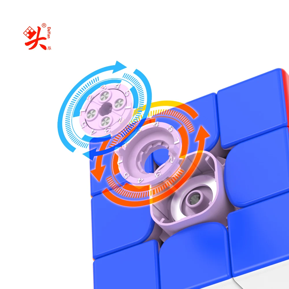 [ECube] DaYan ZhanChi V5 M Maglev Magnetic 3x3x3 Speed Cube Tengyun 3x3 Cubo Magico With Magnets Profissional Puzzle Toys 3