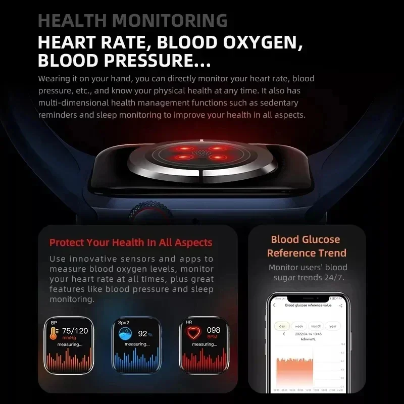 2024 Ʈ ġ 9    , ECG  , Ƹ ũ,  , , 450Mah, , 49mm, 2.19 ġ, ǰ
