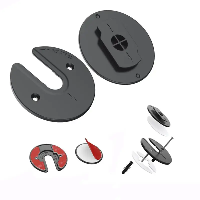 Rotatable Wall Mount Tablet Stand For IPad Set Top Box TV Box Hard Disk Mobile Power 2 tablet stand tablet holder