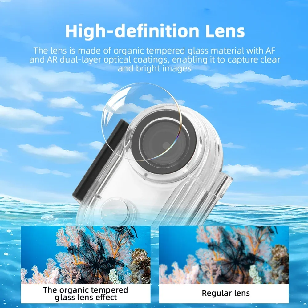 Premium Waterproof Case for Action Cameras - Professional Diving Shell and Sport Protection Accessory