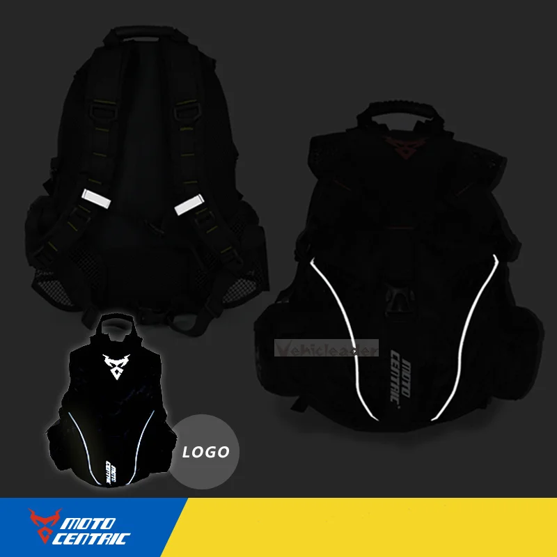 Motorcycle Bag Helmet Backpack Waterproof Motocross For Cafe Racer Outdoor Sports Riding Motor Off-road Luggage Multifunctional