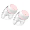 Wearable Breast Pump Hands Free Electric Breast Pump for Breastfeeding 4 Modes 12 Suction Level Low Noise Built-in Battery 1