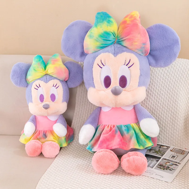New Disney Plush Stuffed Doll Cute Mickey Minnie Kawaii Children's
