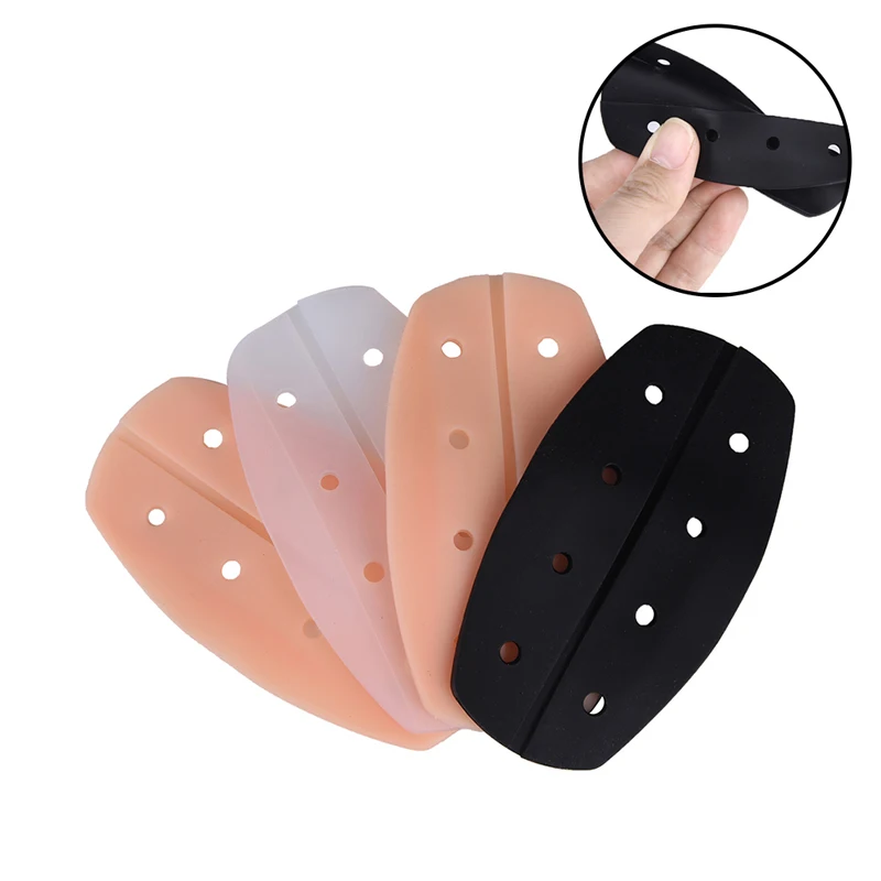 Soft Silicone Half-Transparent Anti-slip Shoulder Pads Lady Relief Pain Bra Strap Cushions No-Slip Holder 1Pair