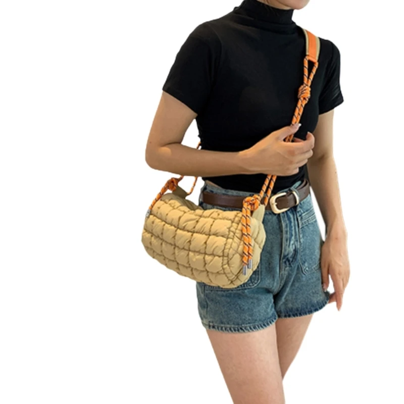 

Stylish Rhombus Hobo Bag Lightweight & Comfortable Women Handbag Tote Bag Gift