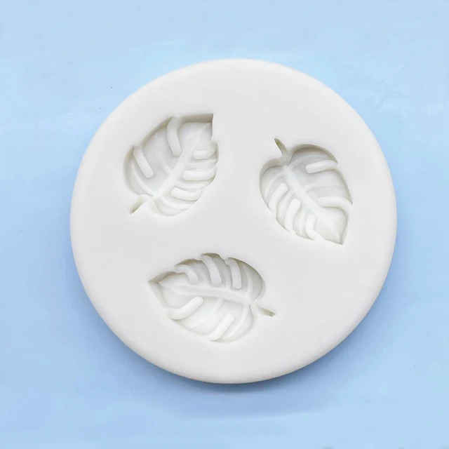 Monstera Deliciosa Levél Szilikon Penész Cukorcraft Cupcake Sütő Gyanta Szerszámok Csokoládé Fondant Sütemény Díszítő - Image 2