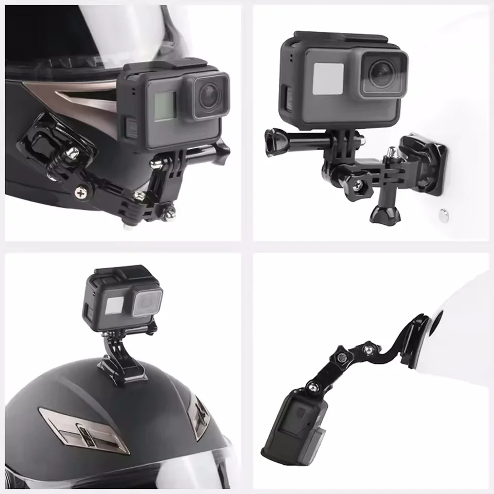Kit Accessoires Caméra Action 16 pièces - Support, adaptateurs