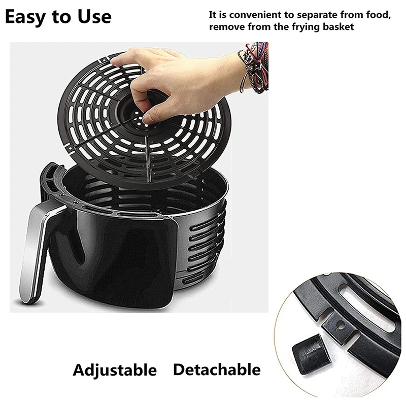 Dropship 1pc Kitchen Air Fryer Rack Accessories; BBQ Grill Tray