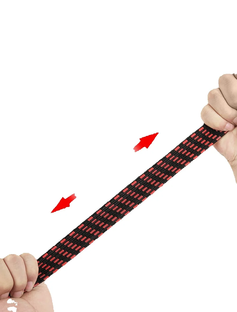 Electric motorcycle strap elastic cow tendon binding hook cargo pulling rubber band rope_voghion.com