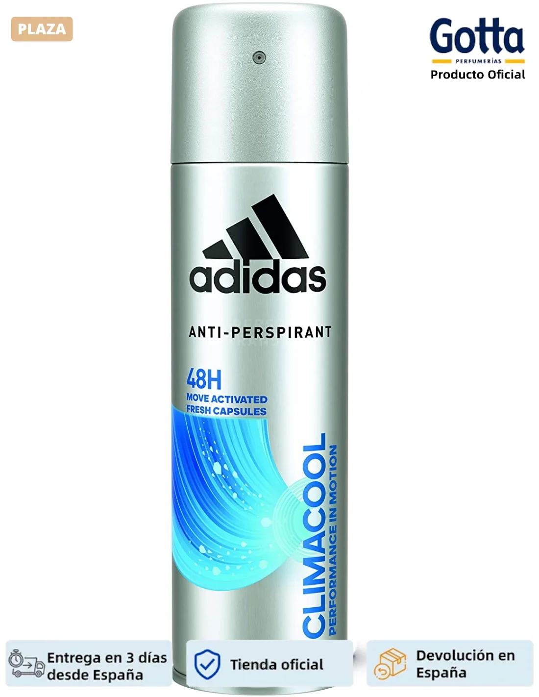 ADIDAS-CLIMACOOL SPRAY deodorant-200 ML-beauty and health, Perfumes and  deodorants, deodorants-the more you move, the more effective it is.