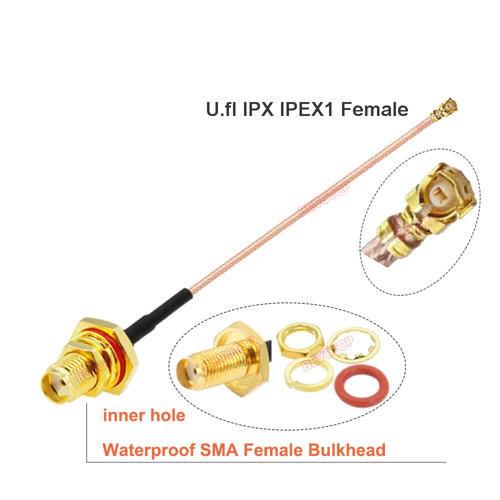 cabo de jumper pigtail impermeavel ipx para 01