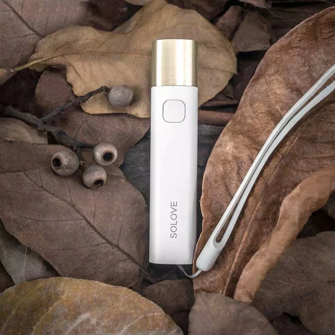 SOLOVE X3 X3s LED Flashlight 3000mAh Mobile Power USB Multi-function Brightness Torch Power Bank Portable Lighting for xiaomi portable flashlight