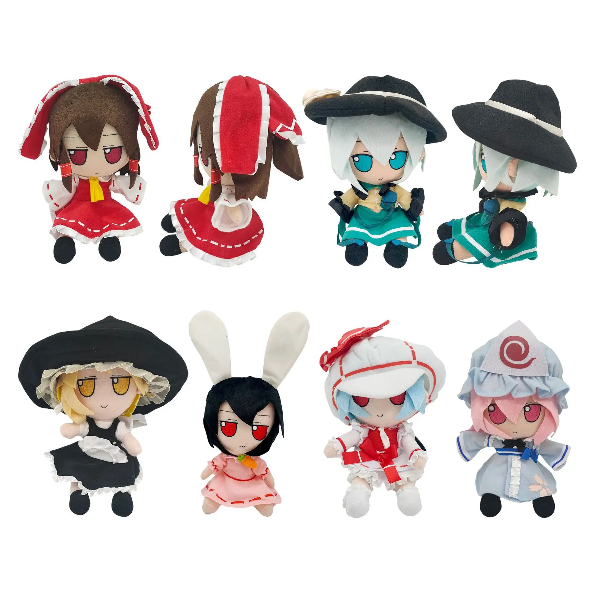 Cartoon TouHou Plush Toys Kawaii Plush Dolls Cosplay Project Marisa Komeiji Soft Stuffed Toys Pillow Christmas Gifts
