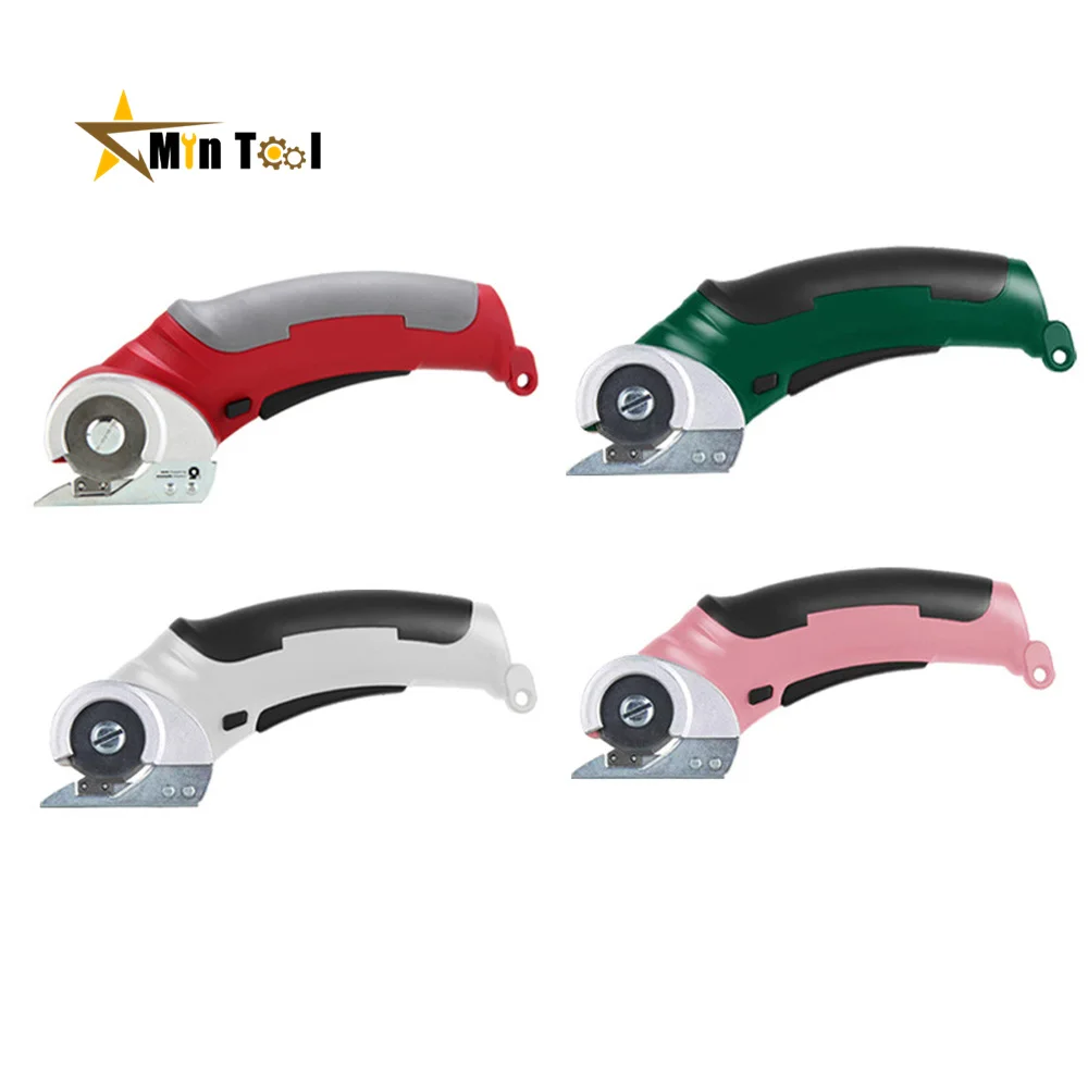 

Electric Scissors Cloth Cutting Machine Cordless Lithium Charging Leather Sew Tailor Knife Shear Steel Blade Hand Repair Tool
