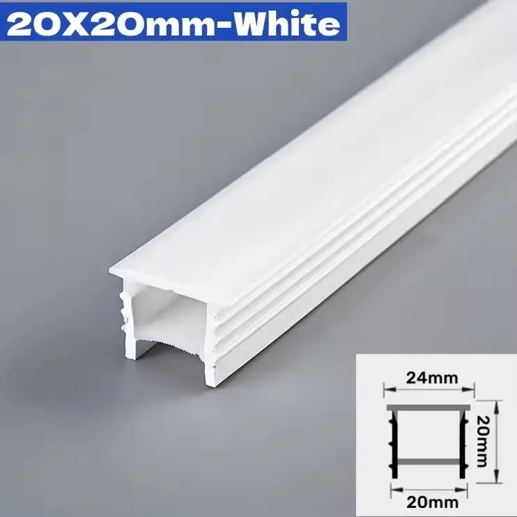 Black Flexible LED Neon Rope Lamp Silicone Tube Diffuser Recessed Channel For WS2811 WS2812B Waterproof Ribbon Neon Strip Lights - Image 18