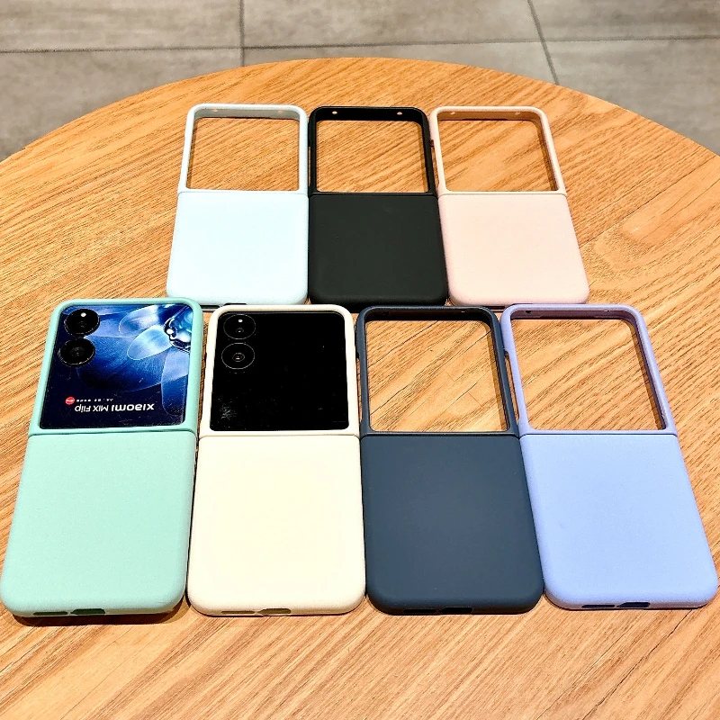 Solid Color Liquid Silicone Shockproof Case for Big Screen – 2-Piece Fashion Set