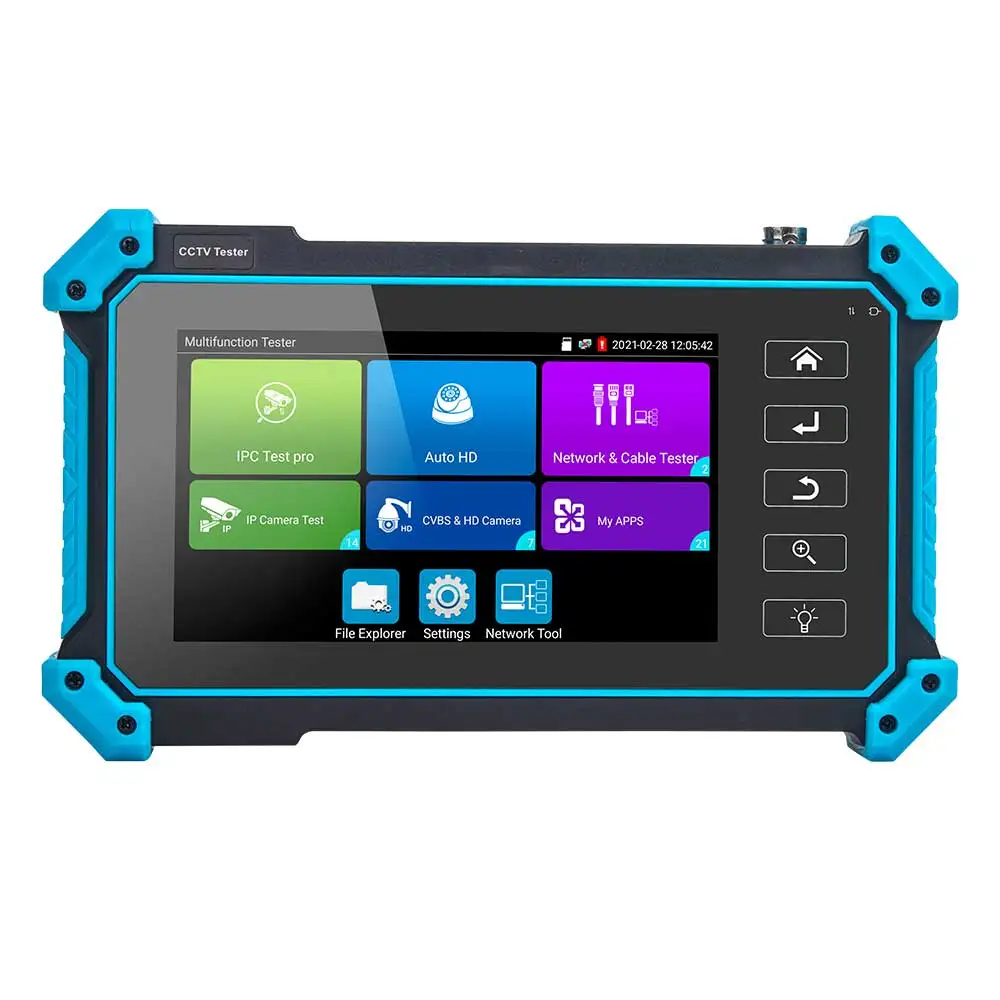 Noyafa Nf-715 IPC CCtv тестер 5,4 дюймов 4K 1080P 8 Мп AHD CVI TV SDI с Hdmi Vga вход монитор IP-камеры тестер Cftv IP-тестер