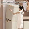 30/110/150/220L Portable Large Capacity Clothes Quilt Storage Bag Dust-proof Toy Home Moving Storage Bag Wardrobe Accessories 3