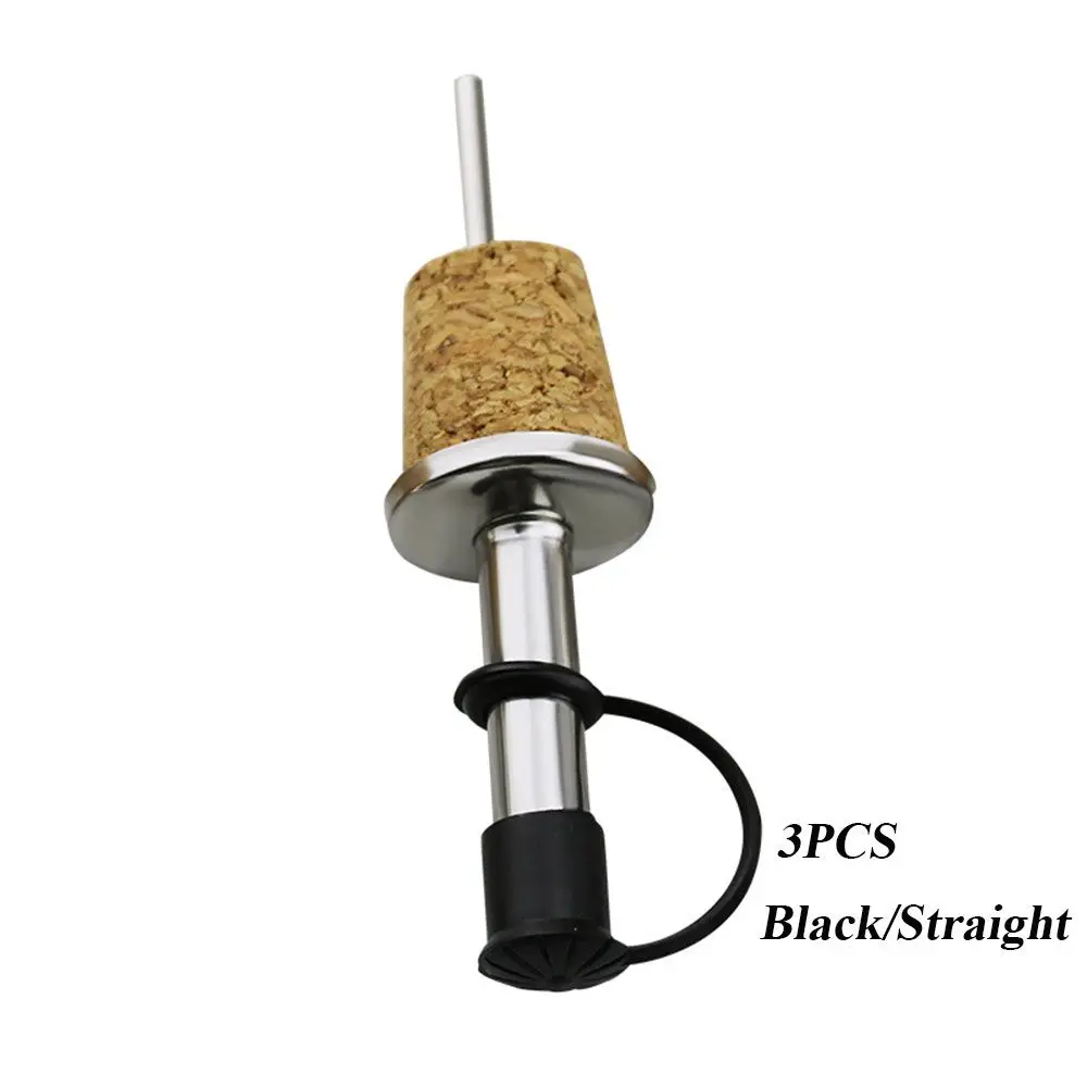 3PCS Black-Straight