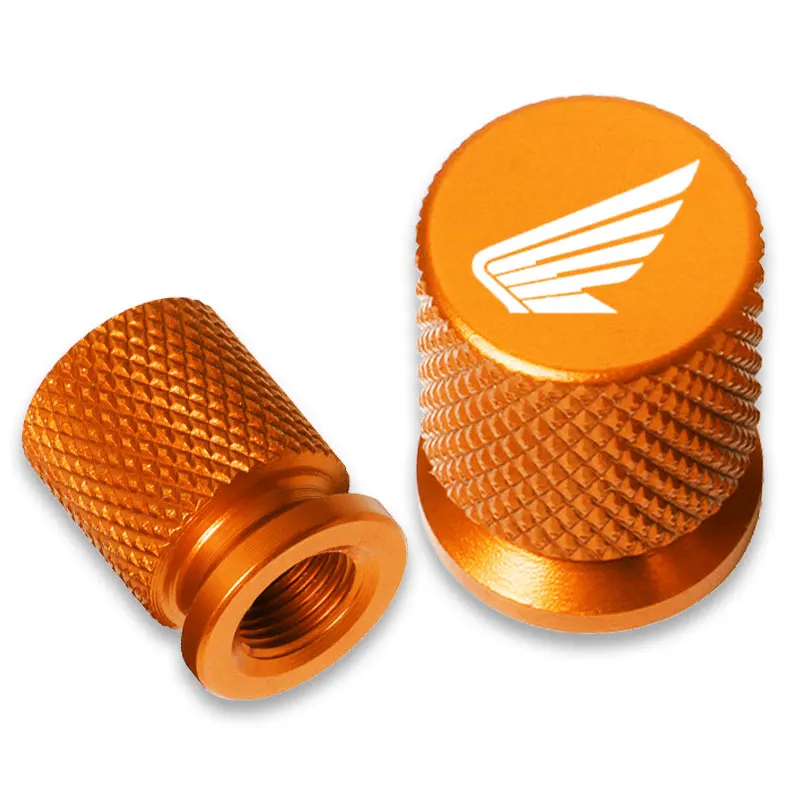 Couvercle de bouchons de tige de Valve de roue de pneu de moto en alliage d'aluminium, 2 pièces, pour HONDA Hornet NT1100 CBR CB Shadow PCX VFR XADV Forza