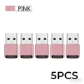 5pcs Pink