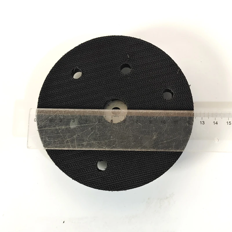 전기 사포 기계 트레이, 교체용 베이스 액세서리, 범용, Shengqi, 자동차 광택제, 125mm, 5인치, 6홀