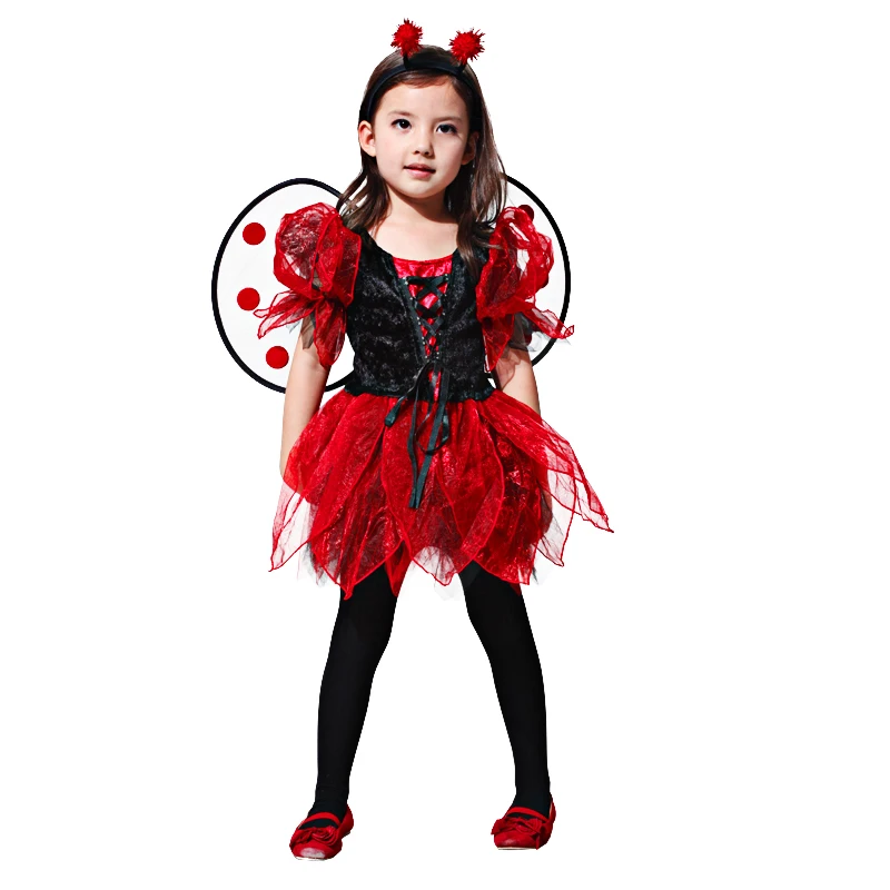 Carnival Girls Witch Party Toddler Kids Costume Dress Up Children Vampire Pumpkin Clothing