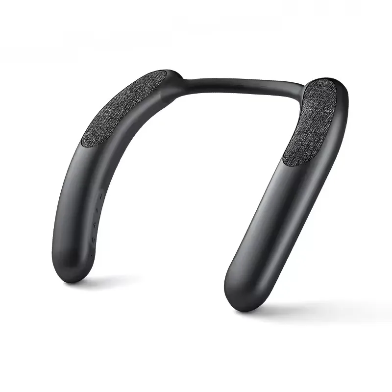 Wearable Wireless Neckband Speaker Bluetooth 5.3 AAC Code True Wireless Stereo Music Box TF Card Slot Type C