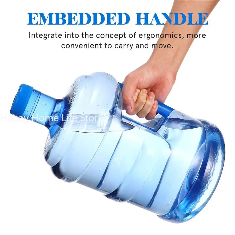 5L Pure Water Bottle Jug Reusable Portable Mineral Water