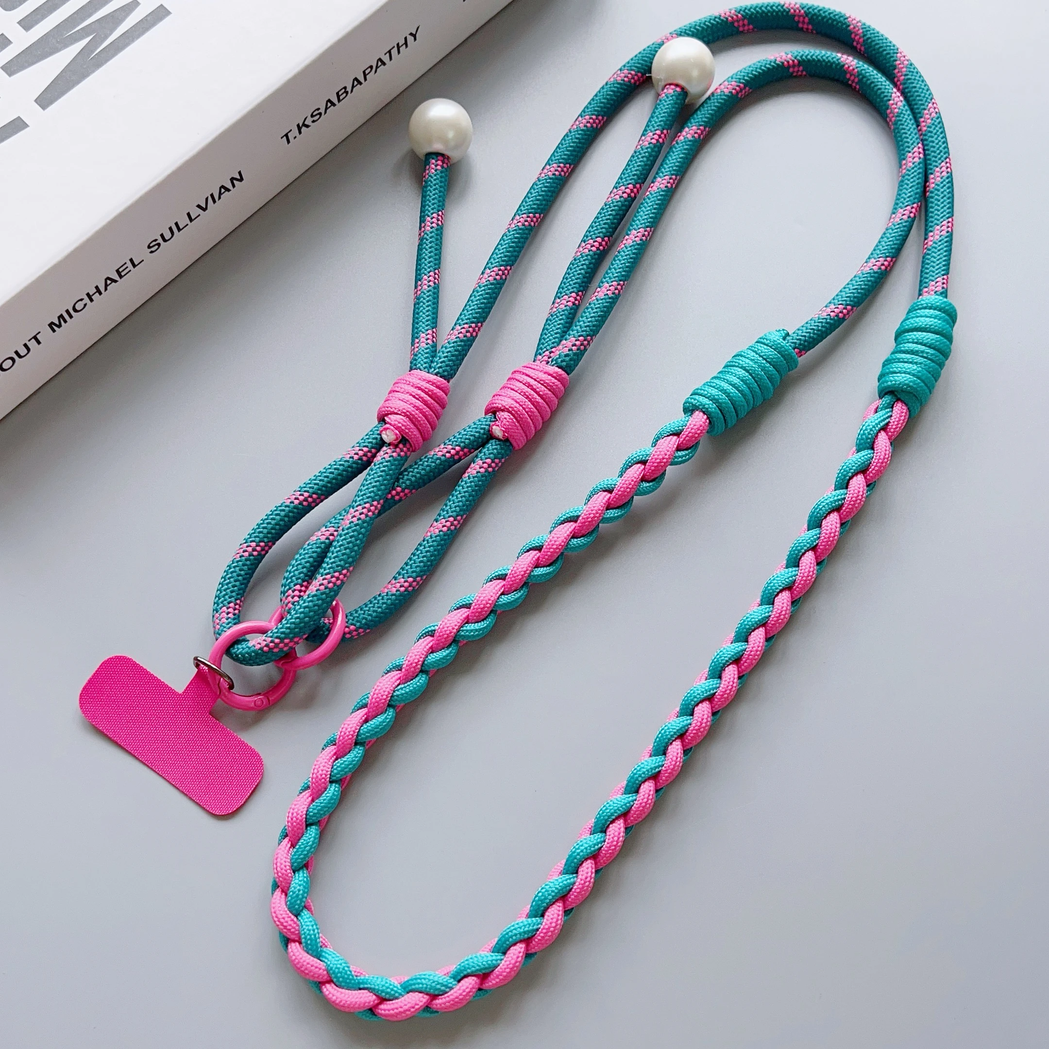 Luxury Multi-Functional Adjustable Pearl Phone Lanyard