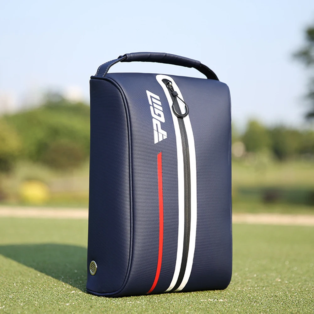 PGM Golf Shoe Bag Men\'s and Women\'s Ultra Lightweight Travel Shoes Storage Bag Waterproof Nylon Fabric Resistant Dirt Handbag