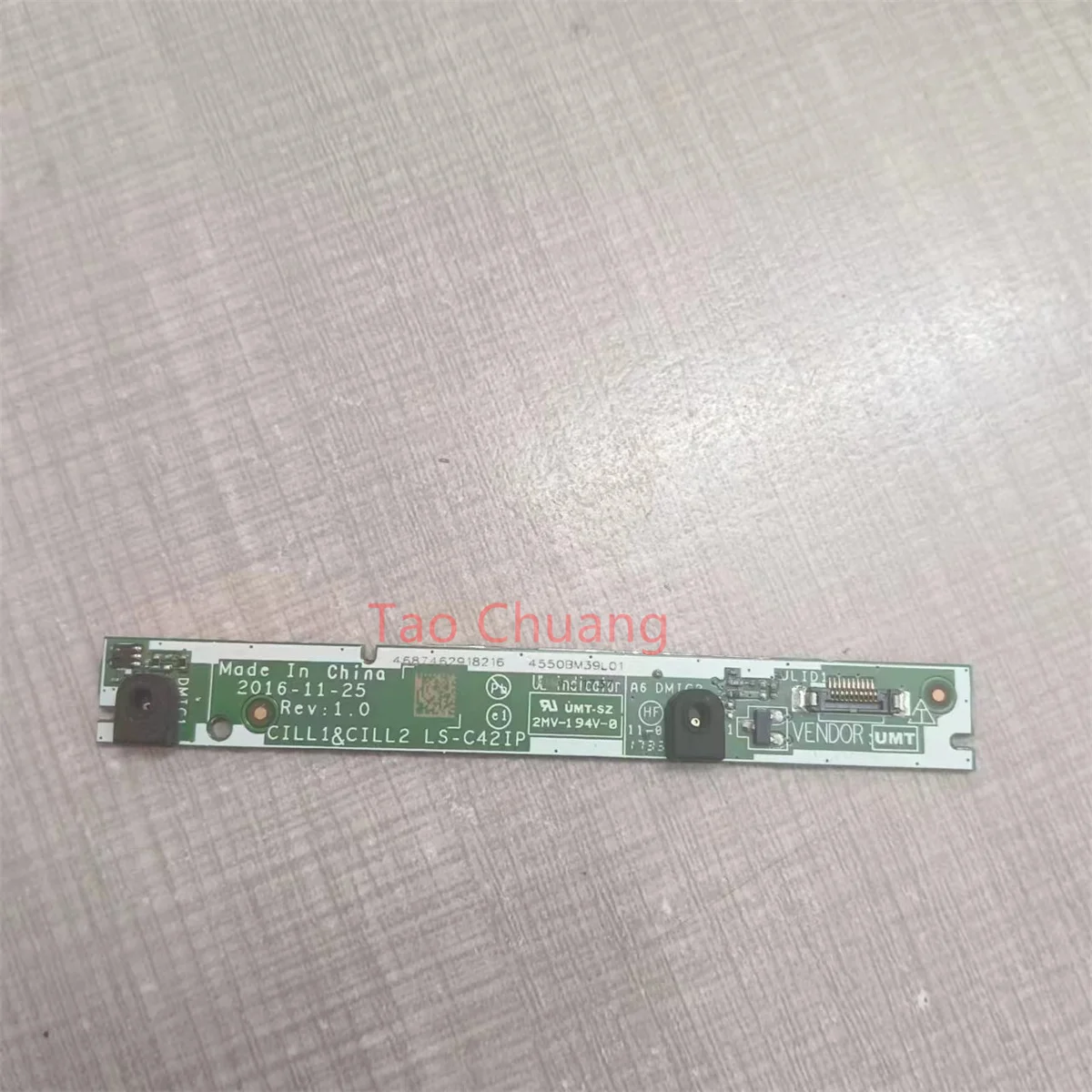 

FOR Lenovo ThinkPad L570 CILL2 Lin-2 daughter card LIN2 LIN LID microphone board 01ER302 LS-C42IP