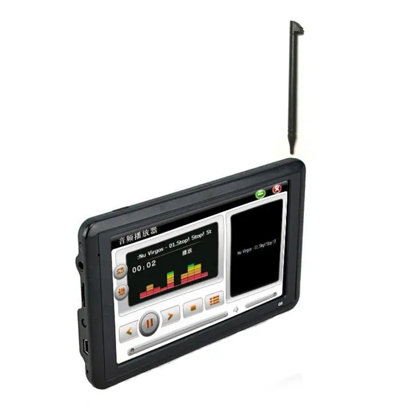 Car GPS Navigation 5inch 128M + 8G Touch Screen Sunshade Navitel Europe America Maps