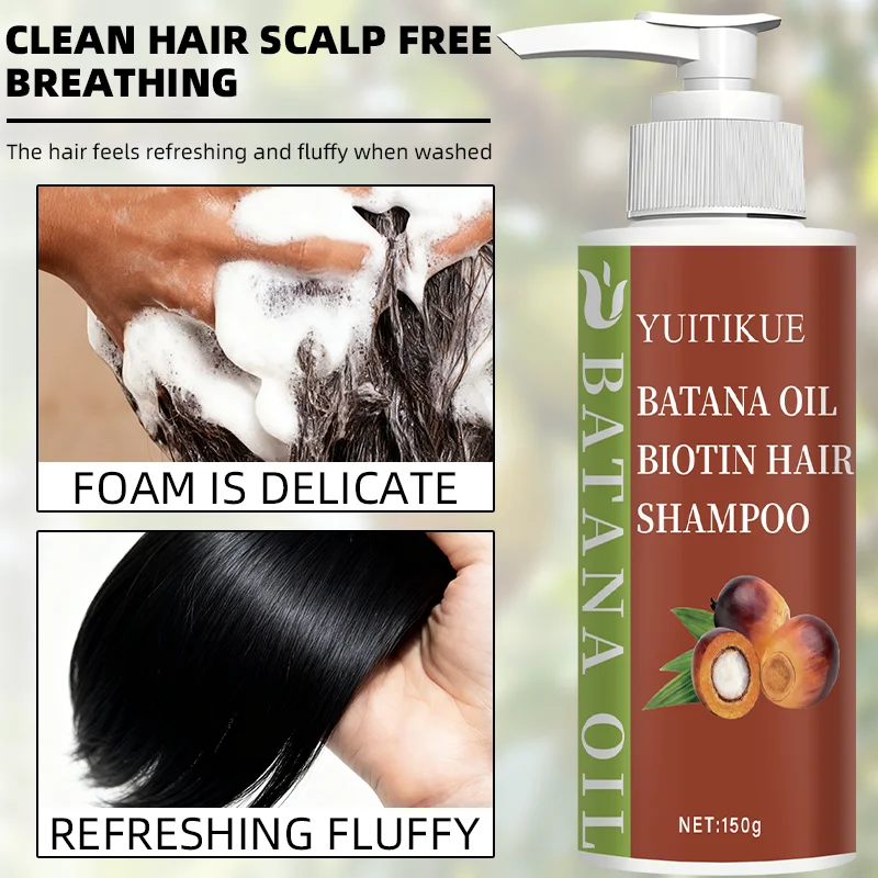 Bataná Oil Shampoo - Soothes the scalp, provides intensive repair, cleanses the scalp, suitable for all hair types