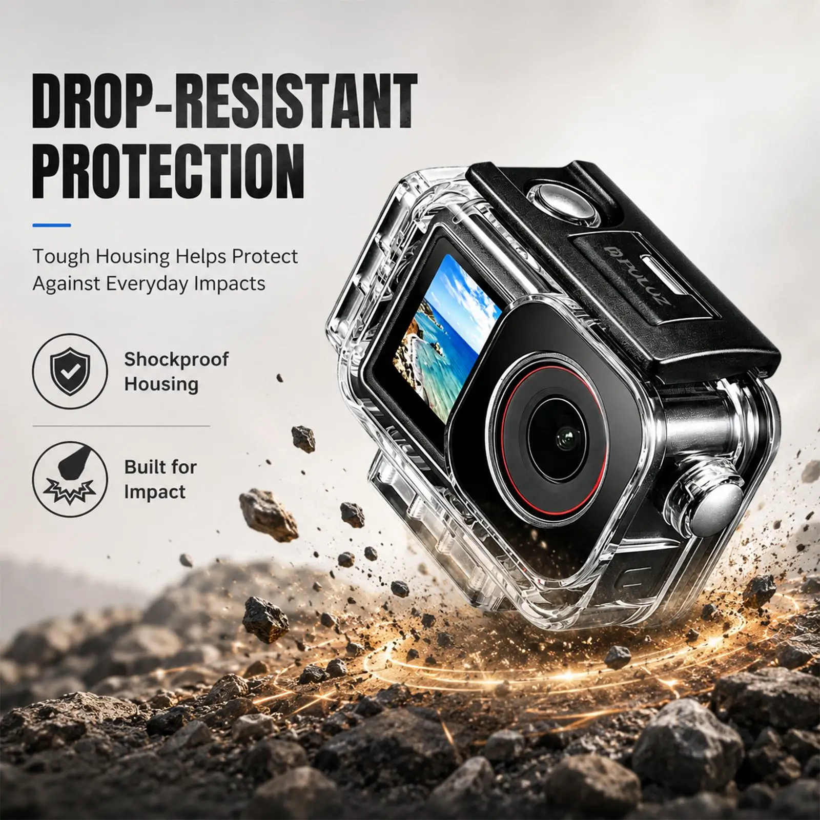 Enhanced Waterproof Magnetic Diving Case